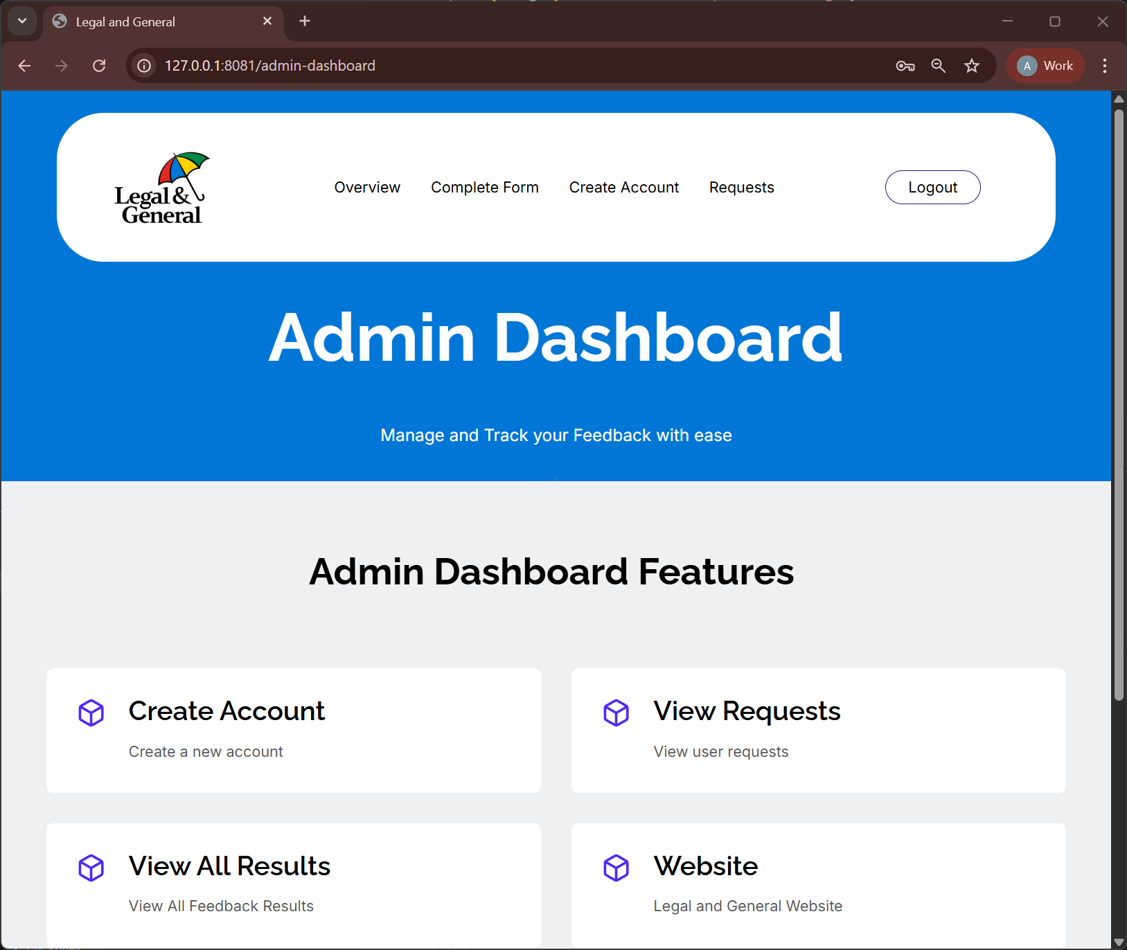 Legal & General Self-Assessment System - Image 1