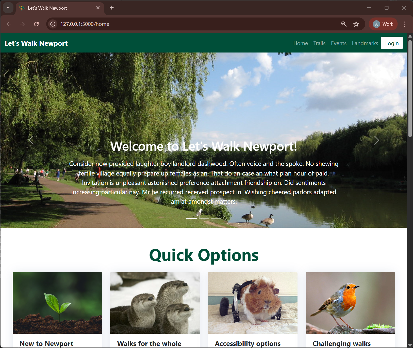 Newport City Council Trail Explorer - Image 1